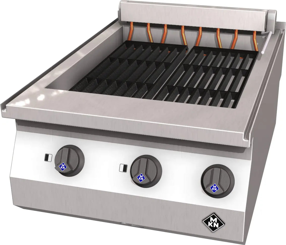 MKN 1221501 ELECTRIC CHARGRILL 1 COUNTER SL