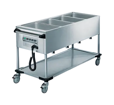 Rieber ZUB 4 - 4 x 1/1 GN Delivery Trolley