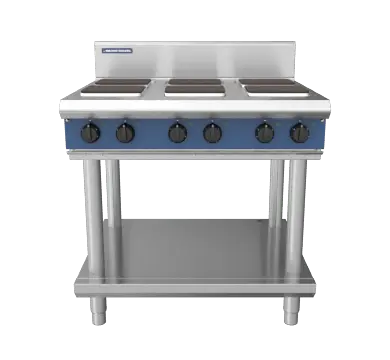 Blue Seal Evolution Series E516S-LS - 900mm Electric Cooktop Sealed Hobs - Leg Stand