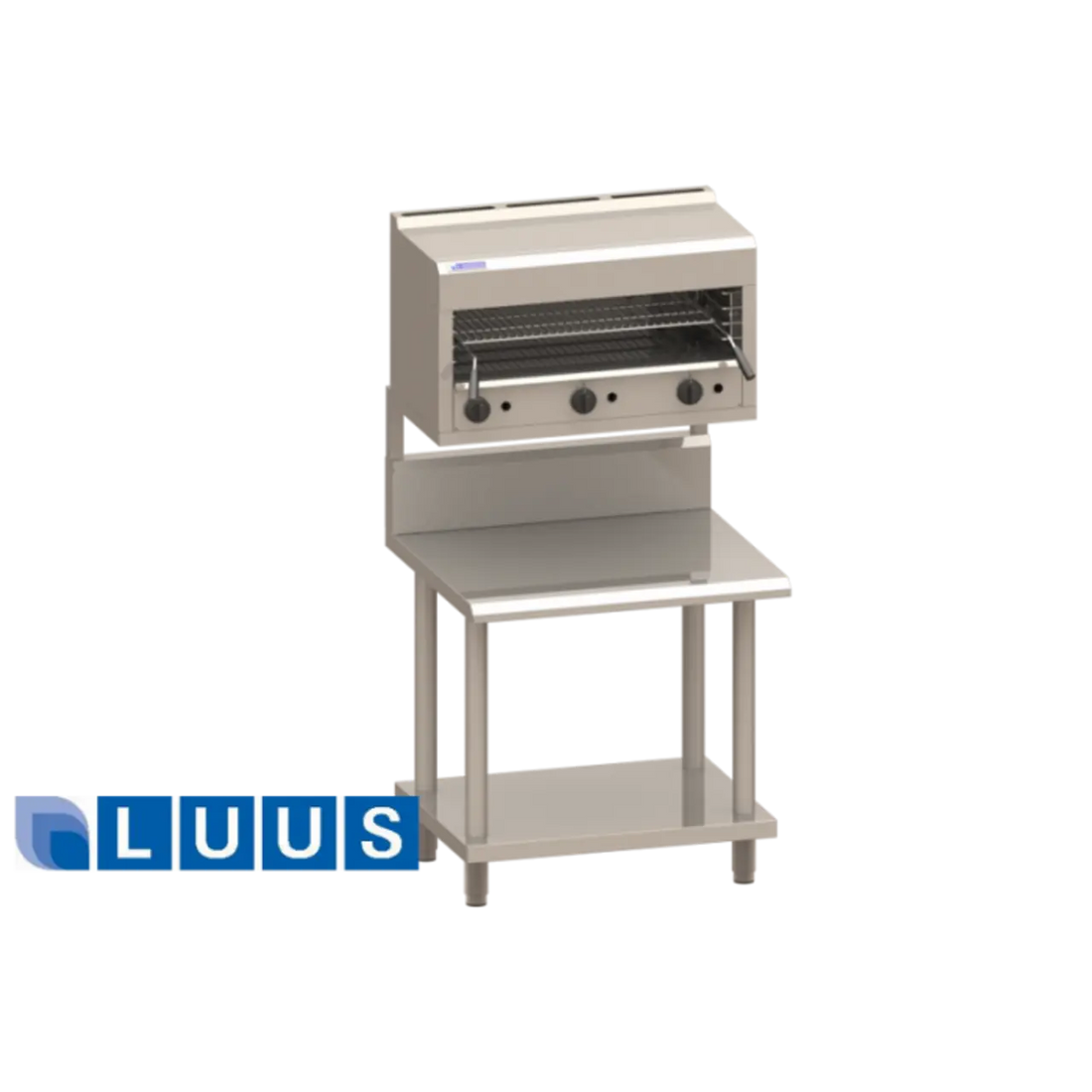 600mm Wide in-fill bench with SM Mounts