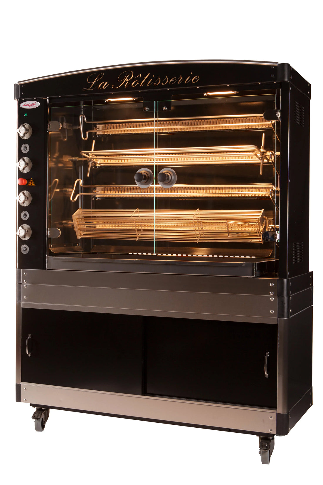 DOREGRILL MAG4-G-WW MAG 4 - TRADITIONAL GAS ROTISSERIE 4 SPITS
