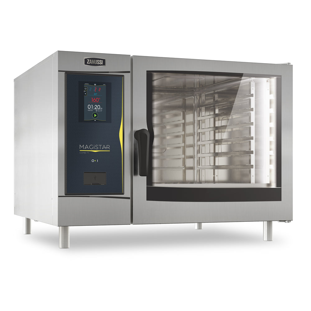6 GN 2/1 Electric Combi (12 Trays). Touch Screen, Direct Injected Steam 218631