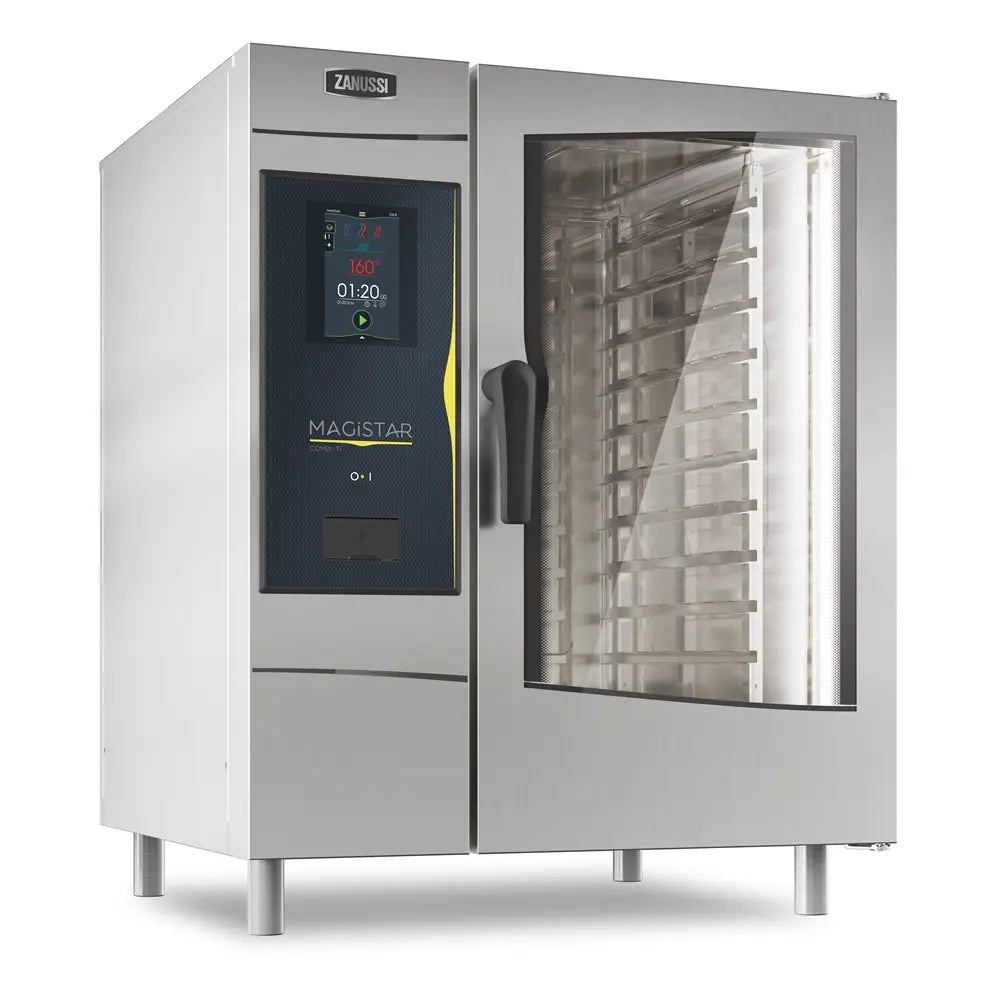 10 GN 1/1 Gas Combi (10 Trays). Touch Screen, Direct Injected Steam 218672