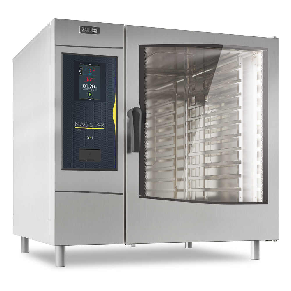 10 GN 2/1 Gas Combi (20 Trays). Touch Screen, Direct Injected Steam 218673