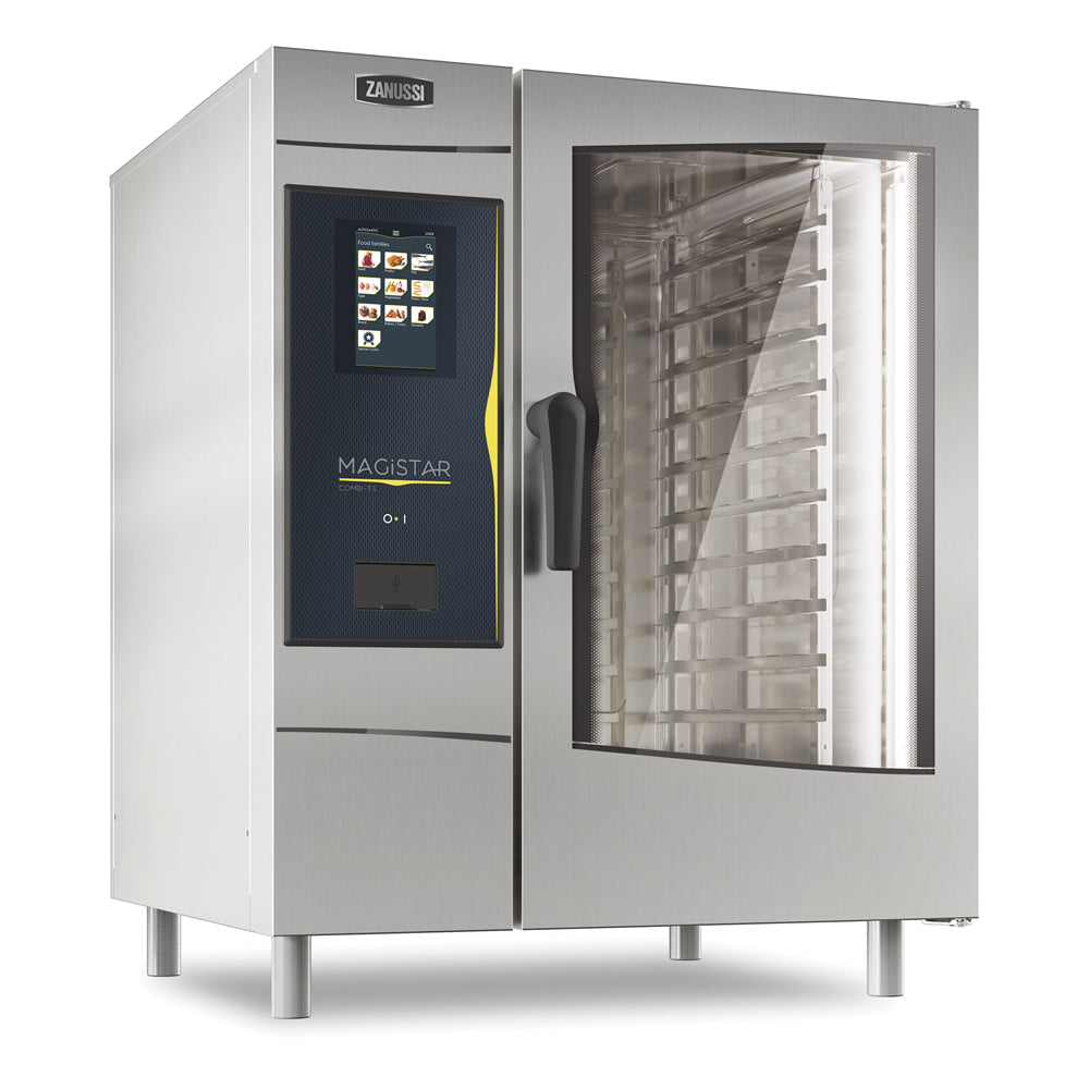 10 GN 1/1 Electric Combi (10 Trays). Touch Screen, Boiler Generated Steam 218732