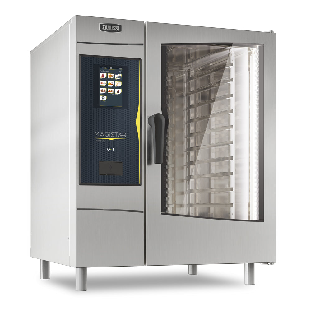10 GN 1/1 Gas Combi (10 Trays). Touch Screen, Boiler Generated Steam 218772