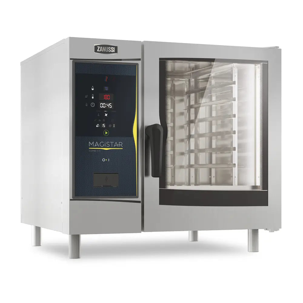 6 GN 1/1 Electric Combi (6 Trays). Digital Controls, Boiler Generated Steam 218830