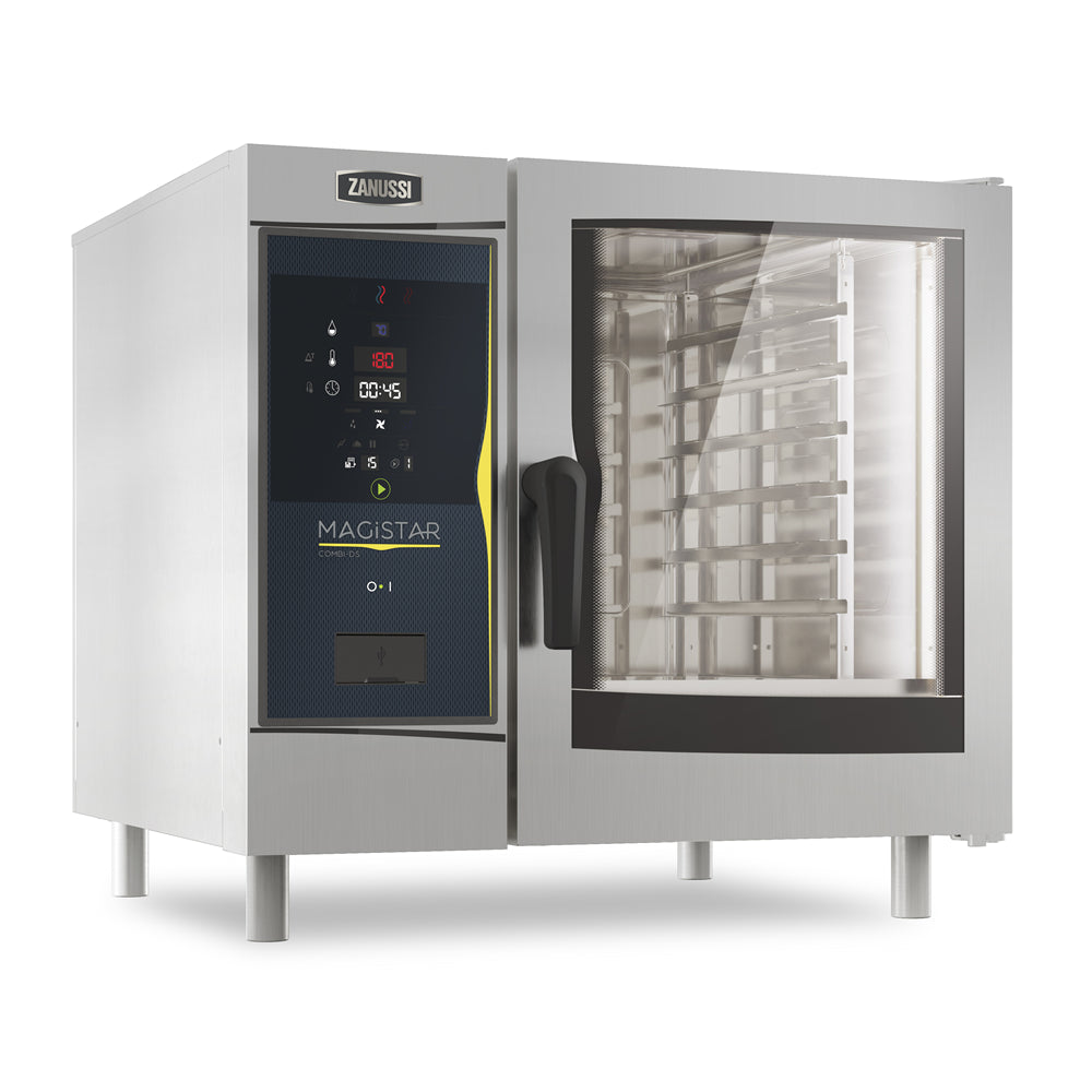 6 GN 1/1 Gas Combi (6 Trays). Digital Controls, Boiler Generated Steam 218870
