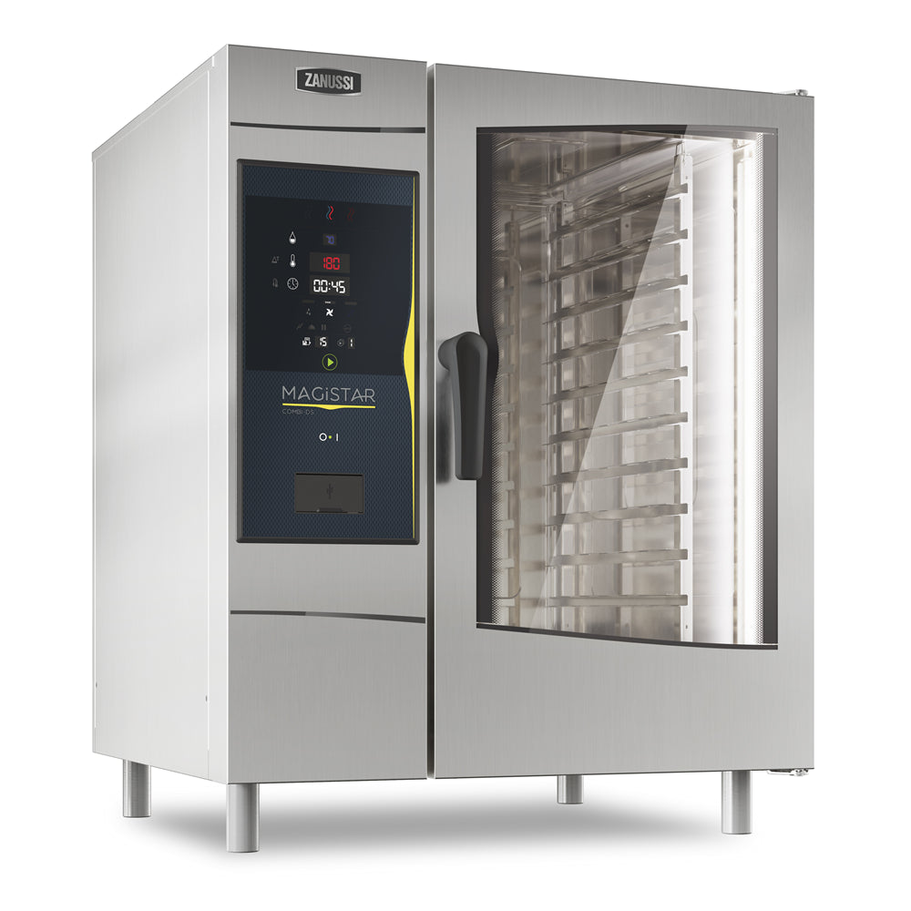10 GN 1/1 Gas Combi (10 Trays). Digital Controls, Boiler Generated Steam 218872