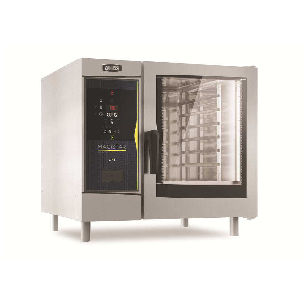 6 GN 1/1 Gas Combi (6 Trays). Digital Controls, Direct Injected Steam 218970