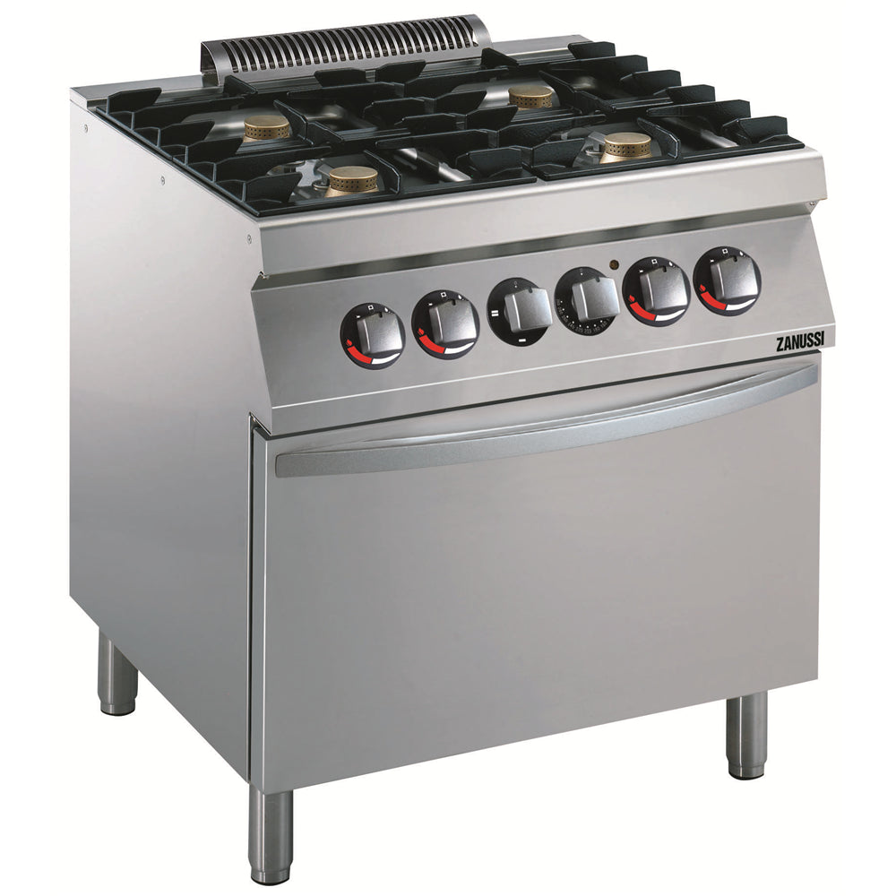 Gas 800mm 4 Open Burners with Gas Static Oven 372148