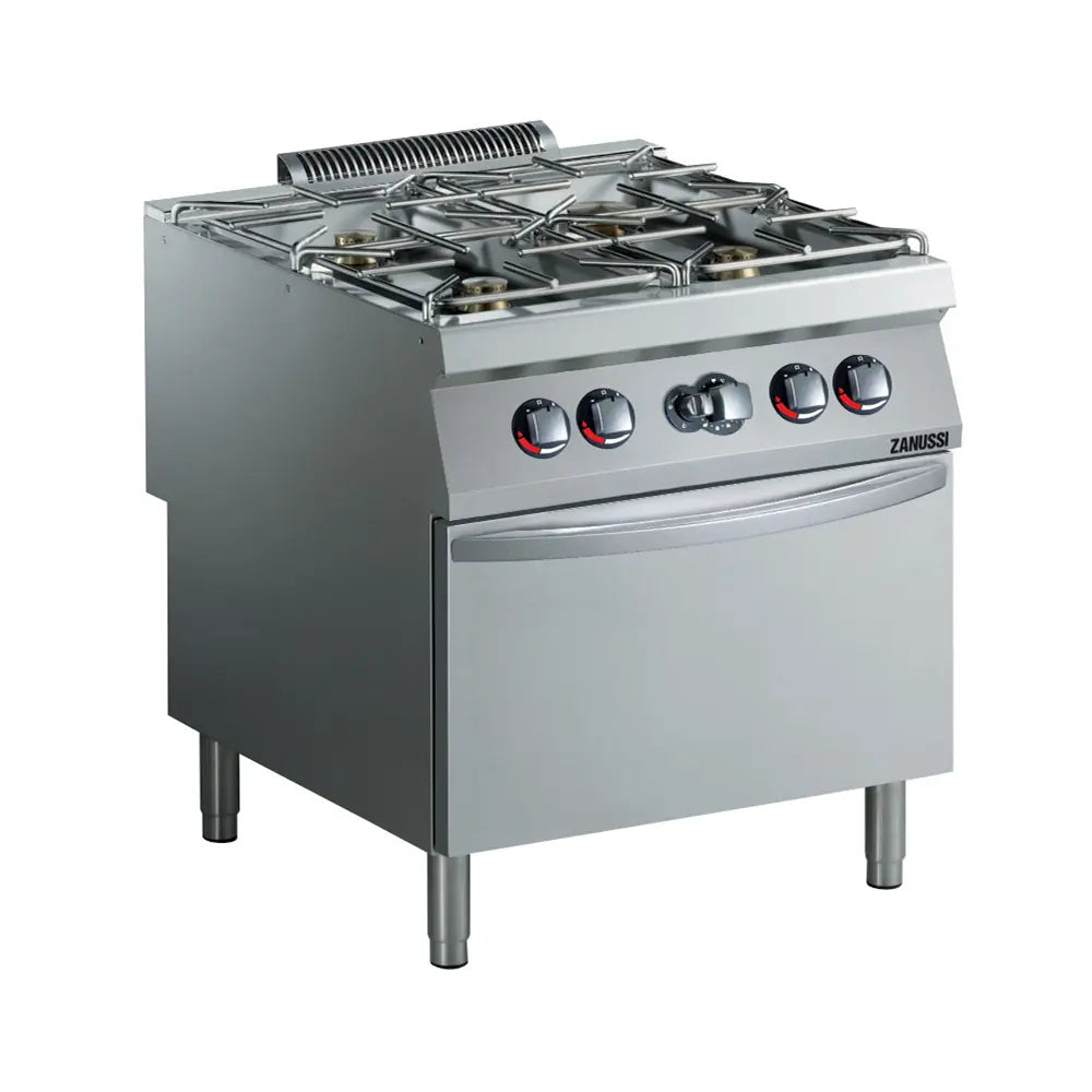 Gas 800mm 4 Open Burners 36 mj with Gas Static Oven 392260