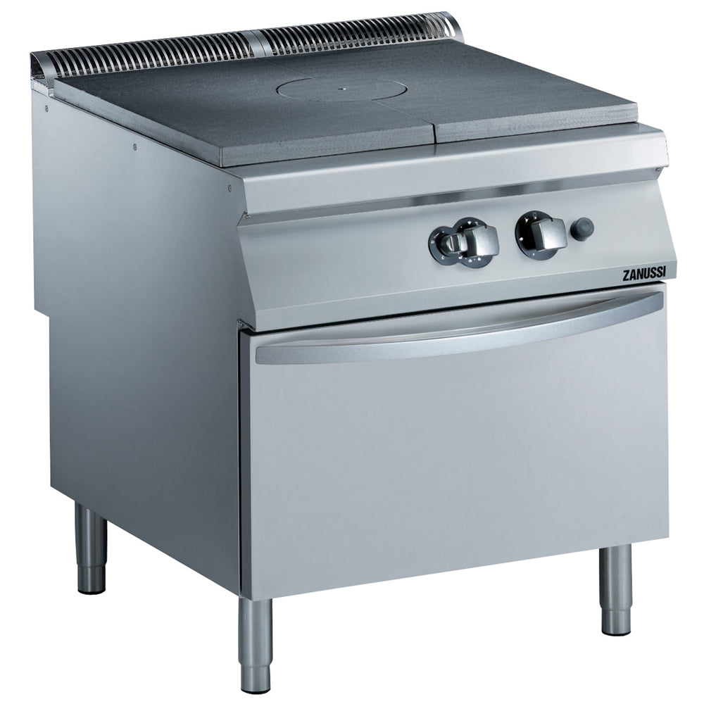 Gas 800mm Target/Solid Top on Gas Static Oven 372217
