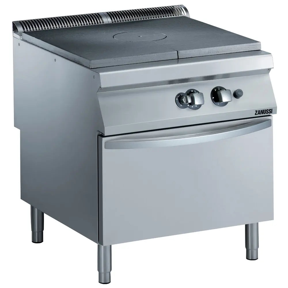 Gas 800mm Target/Solid Top on Gas Static Oven 372217