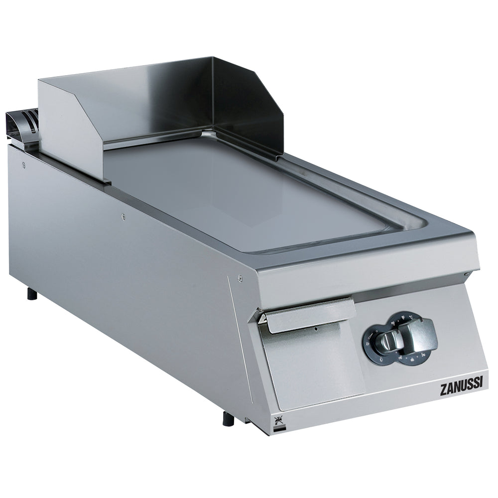 Gas 400mm Smooth Brushed Chrome Horizontal Plate Fry Top 392402