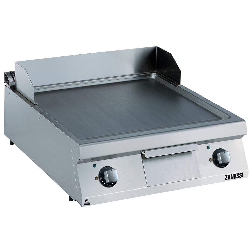 Electric 800mm Smooth Brushed Chrome Horizontal Plate Fry Top 392400