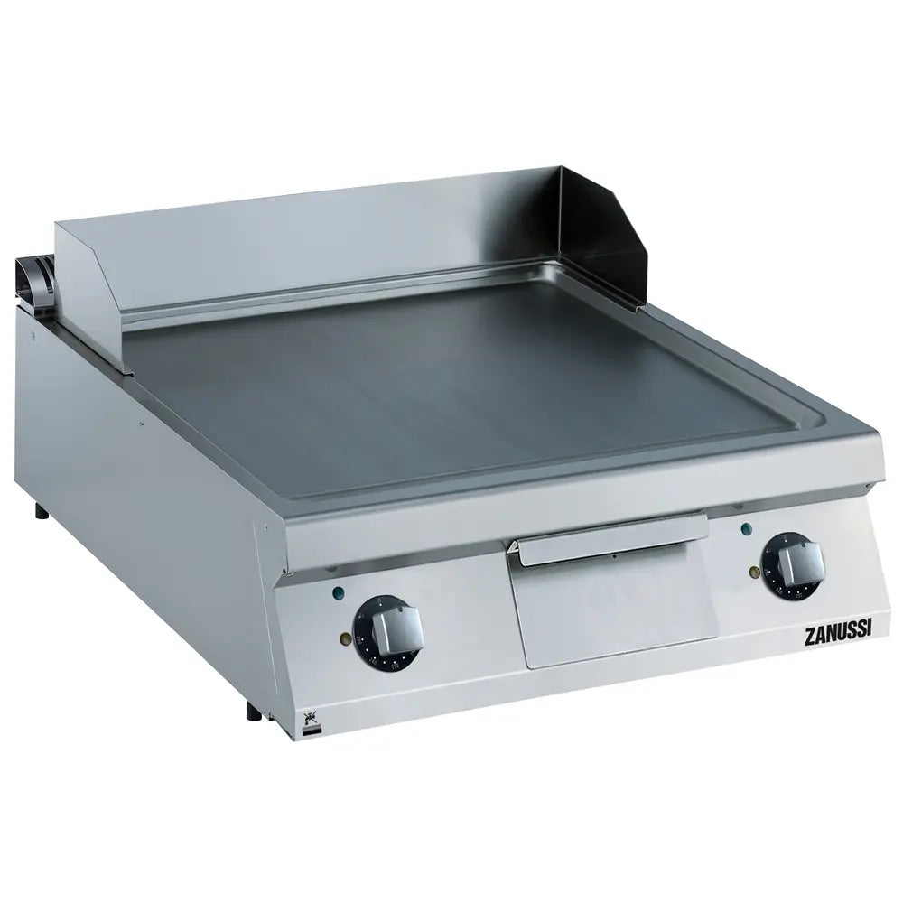 Electric 800mm Smooth Brushed Chrome Horizontal Plate Fry Top 392400