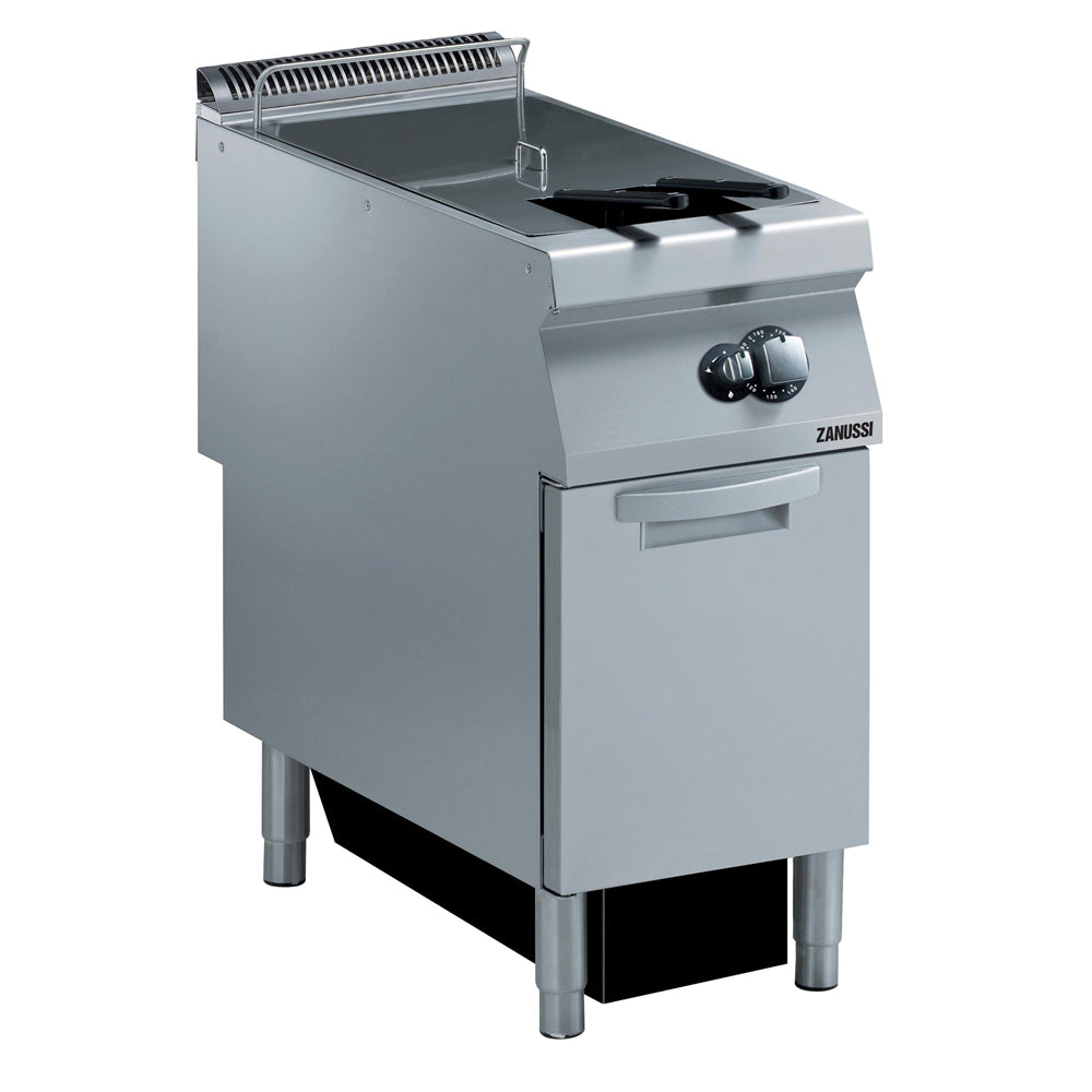 Gas 400mm Single Well 23L Freestanding V-Shaped Deep Fryer 392331