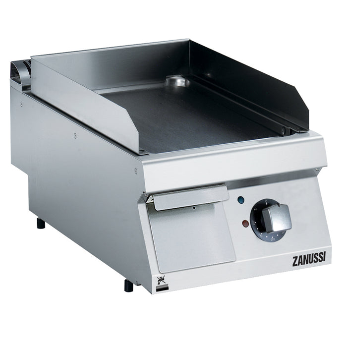 Electric 400mm Smooth Brushed Chrome Plate Fry Top 372325