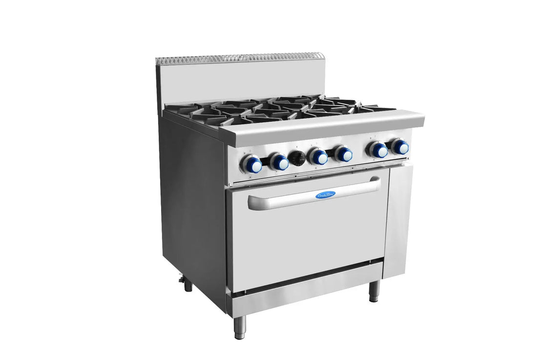 6 BURNERS WITH OVEN NG AT80G6B-O-NG