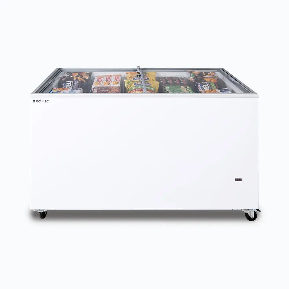 Display Chest Freezer - 401L - Flat Glass Top CF0400FTFG-NR
