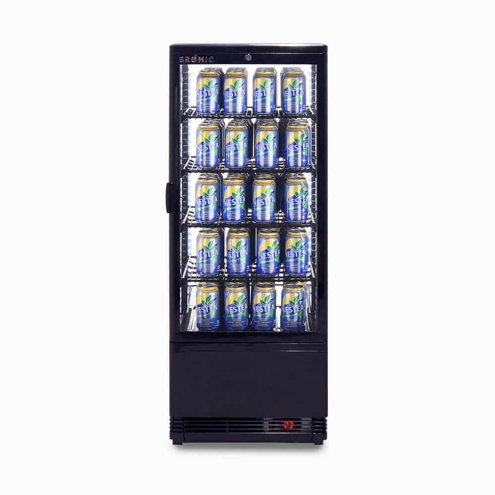 Countertop Fridge 98L - 1 Door - Flat Glass CT0100G4B-NR
