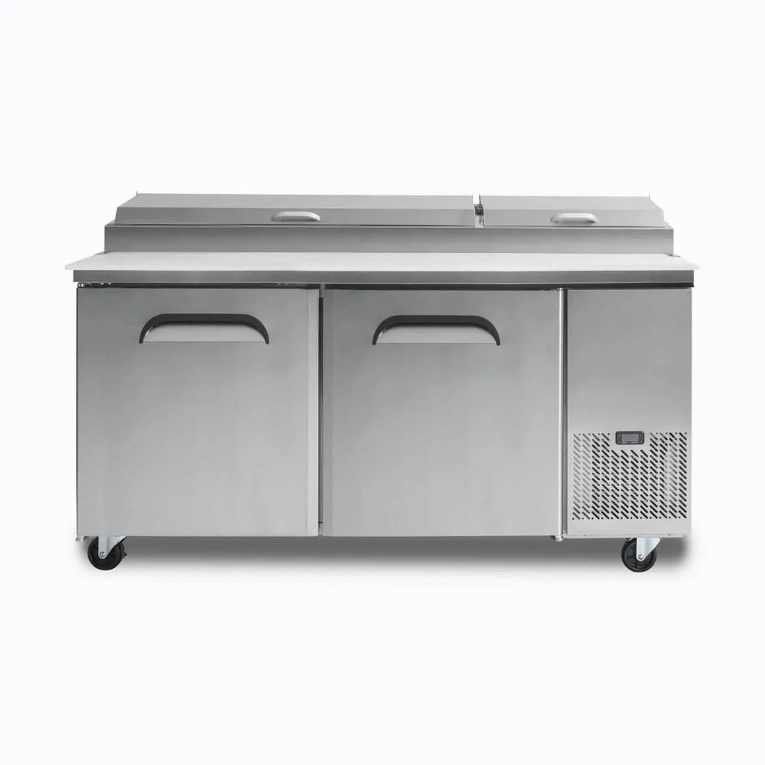 Pizza Prep Fridge - 2 Doors - 1702mm - 9 Pans PP1700