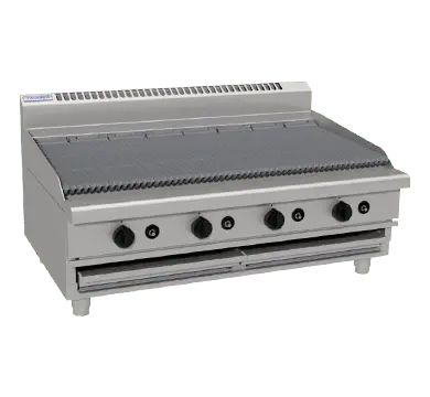 Waldorf 800 Series CHL8120G-B - 1200mm Gas Chargrill Low Back Version – Bench Model
