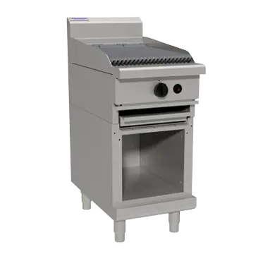 Waldorf 800 Series CHL8450G-CB - 450mm Gas Chargrill Low Back Version - Cabinet Base