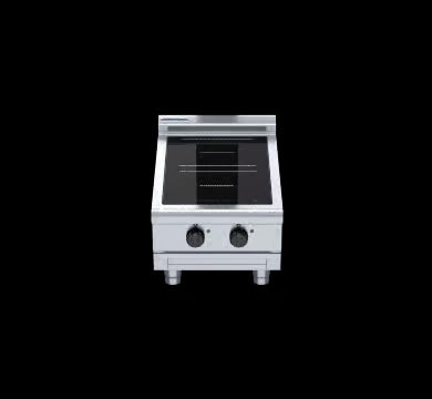 Waldorf 800 Series INL8200R5-B - 450mm Electric Induction Cooktop Low Back Version - Bench Model