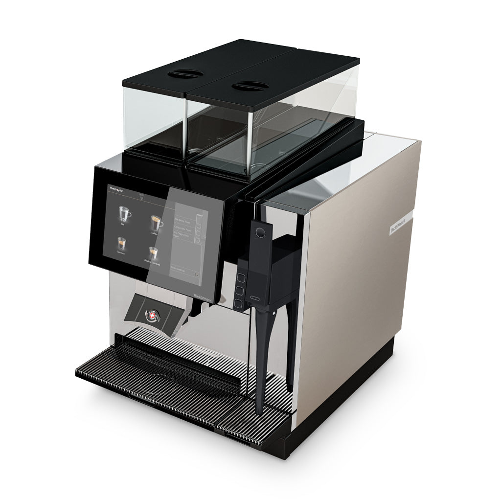 BW4CTS2 Black&White4 Automatic Coffee Machine With 2 Grinders And Integrated Steam Wand