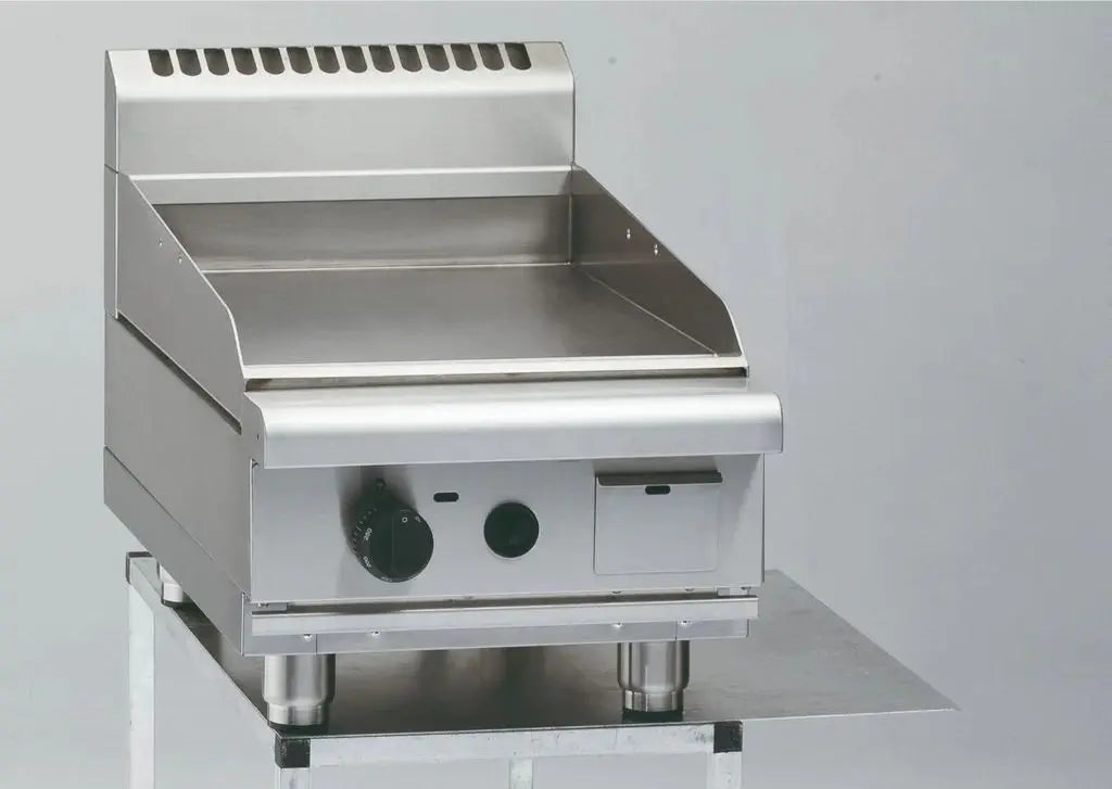 Waldorf 800 Series GP8450G-B - 450mm Gas Griddle Low Back Version - Bench Model
