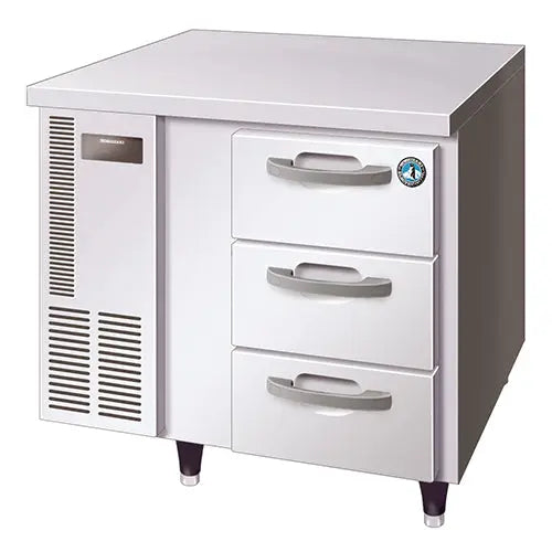 HOSHIZAKI RTC-90DEA-GN-3D 160L 3 Drawer 100mm Deep Gastronorm Underbench Refrigerator on castors