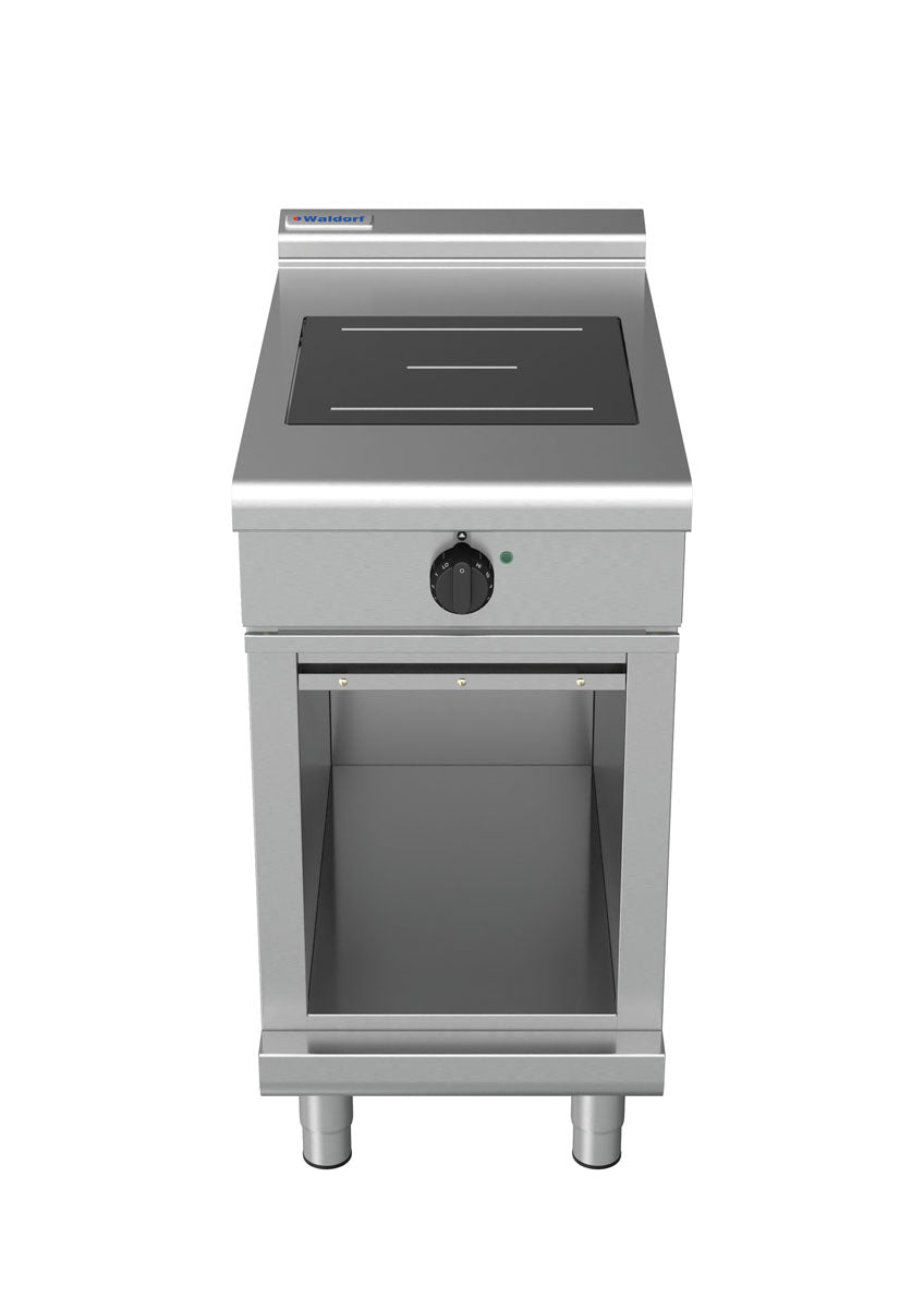 Waldorf 800 Series INL8100R3-CB - 450mm Electric Induction Cooktop Low Back Version - Cabinet Base