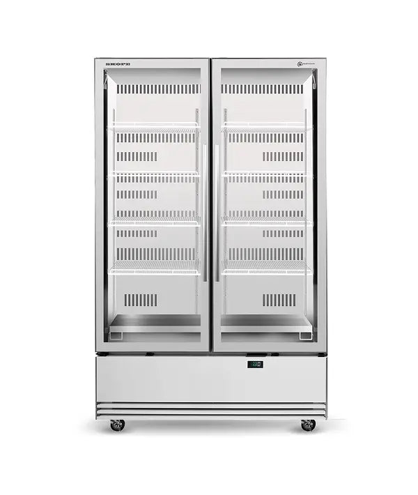 SKB1200NS-A 2 Solid Door Storage Fridge