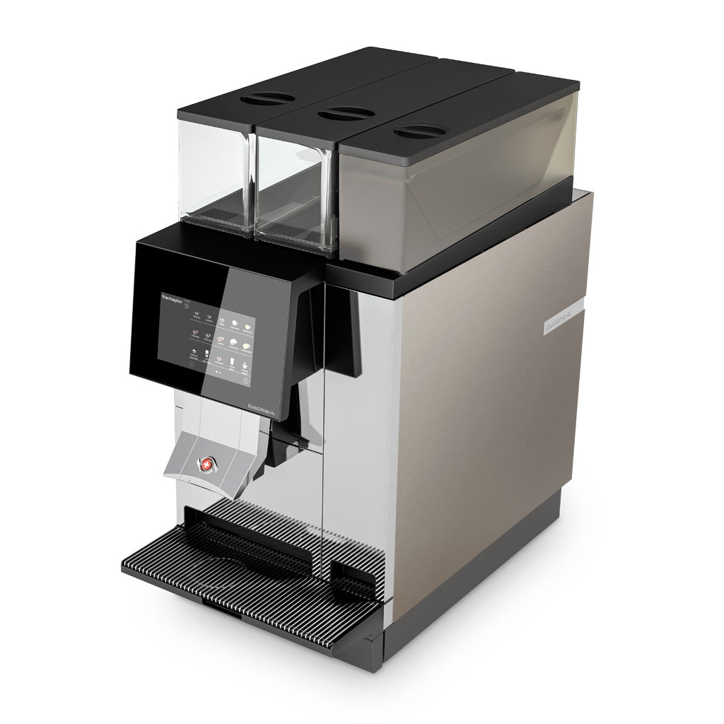 BW4CCTM1P Black&White4 compact Automatic Coffee Machine With 1 Grinder And Powder Unit