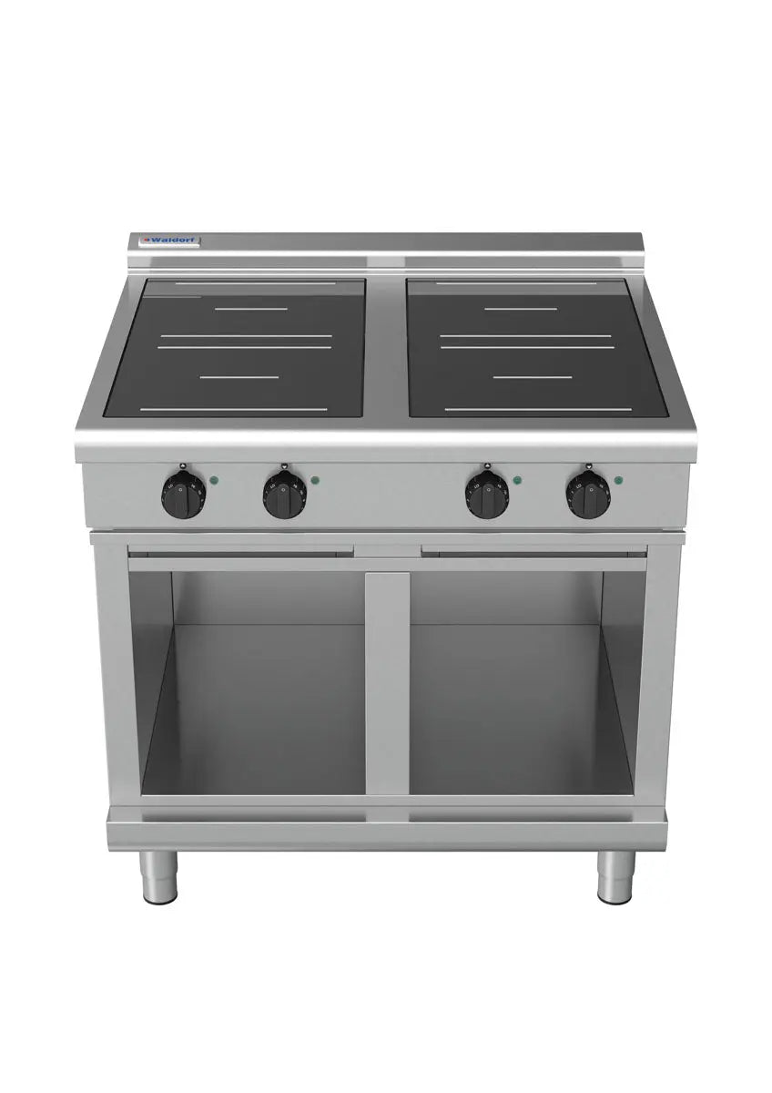 Waldorf 800 Series INL8400R3-CB - 900mm Electric Induction Cooktop Low Back Version - Cabinet Base