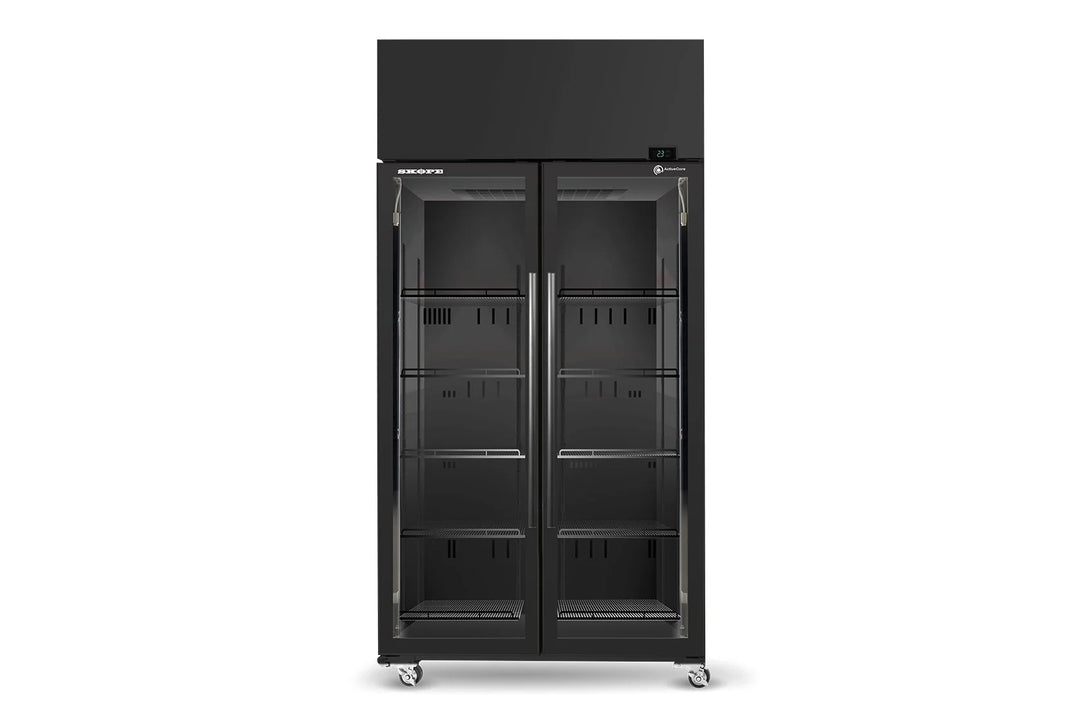 SKT1000NS-A 2 Solid Door Storage Fridge