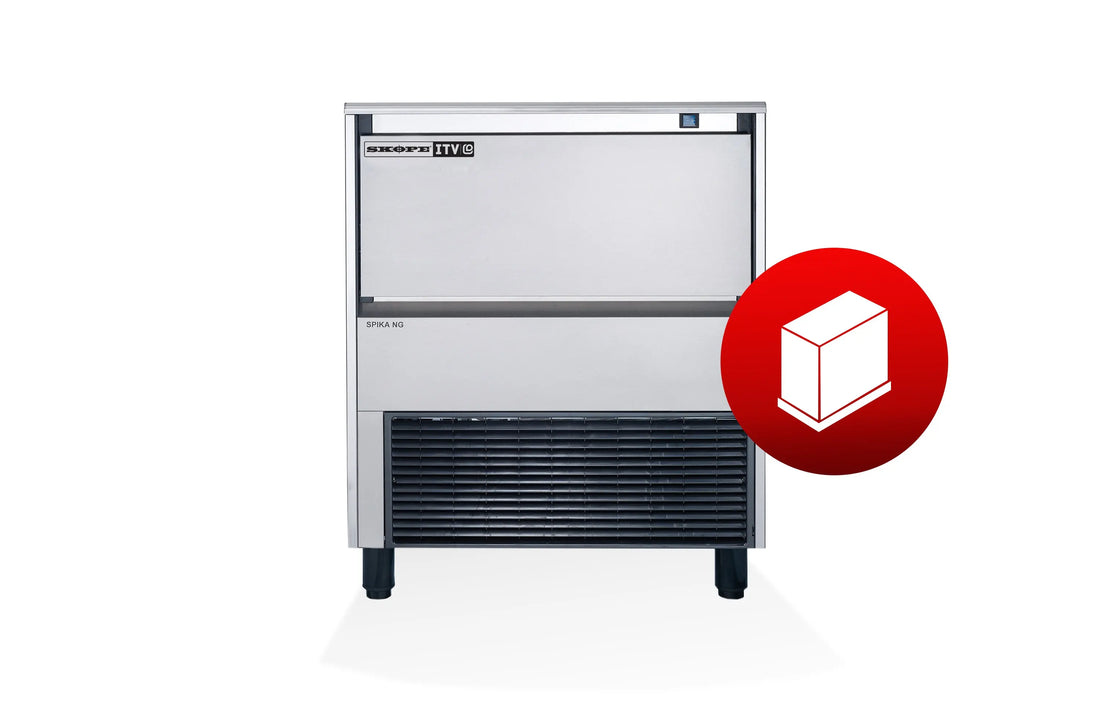 SPIKA NG150 A Half Dice Self-Contained Ice Cube Maker R290