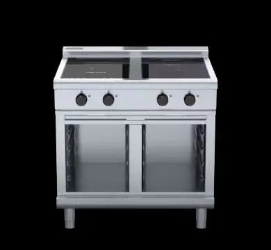Waldorf 800 Series INL8400R5F-CB - 900mm Electric Induction Cooktop Low Back Version - Cabinet Base