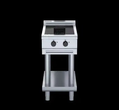 Waldorf 800 Series INL8200F-LS - 450mm Electric Induction Cooktop Low Back Version - Leg Stand