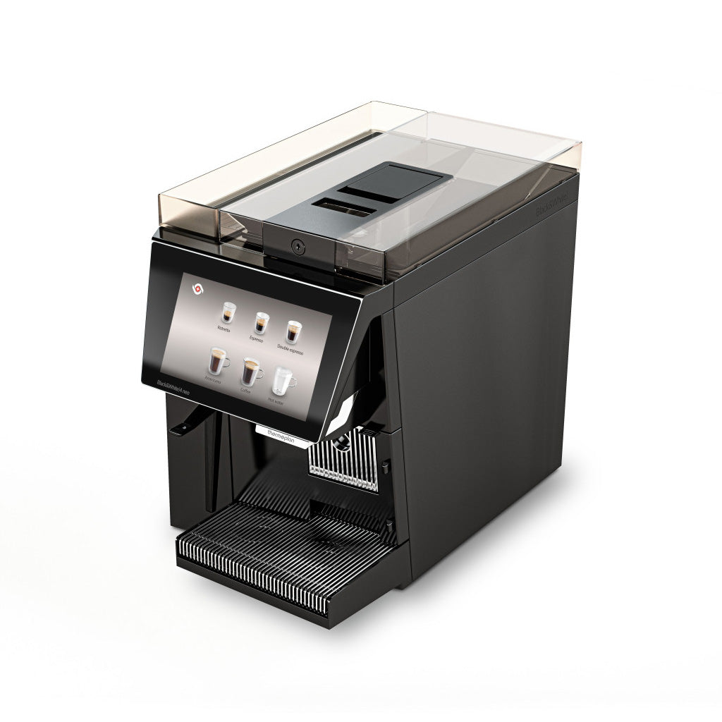 BW4NEOCT1S Black&White4 neo Automatic Coffee Machine With 1 Grinder, Steam Wand And 4L Water Tank
