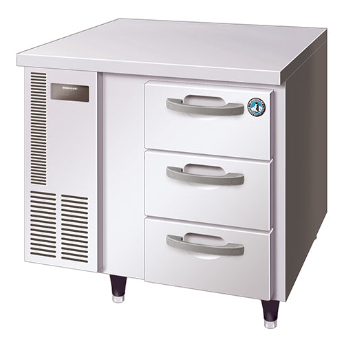 HOSHIZAKI FTC-90DEA-GN-3D 160L 3 Drawer 100mm Deep Gastronorm Underbench Freezer on castors
