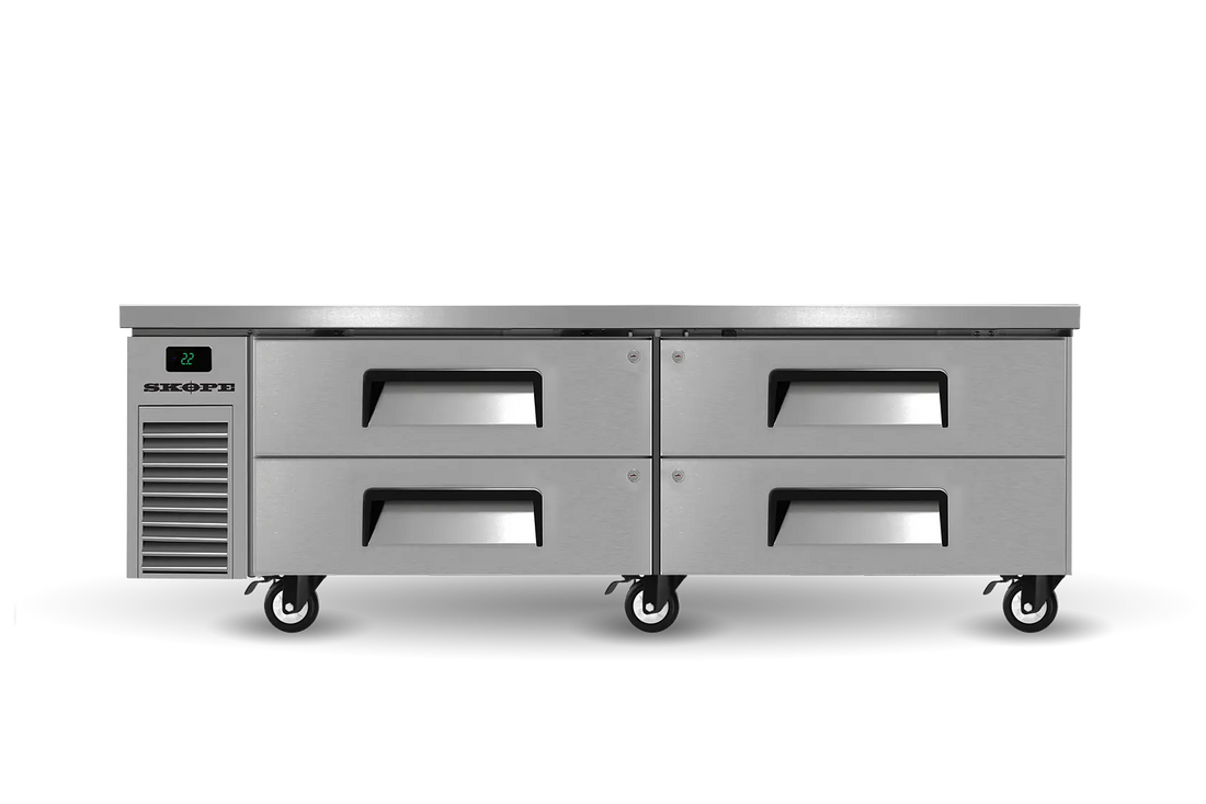 ReFlex 4 Drawer ChefBase GN 2/1 Fridge RF8.CBR.2.D4