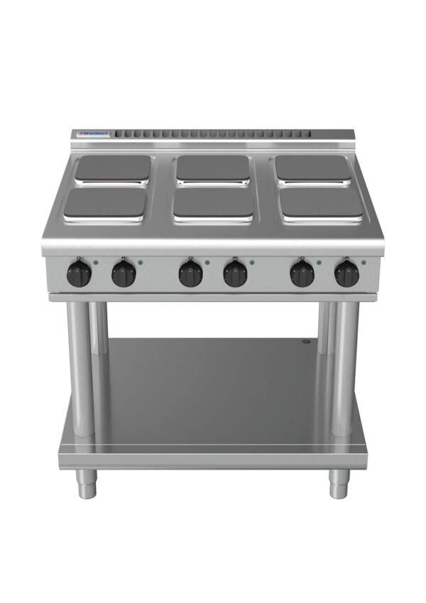 Waldorf 800 Series RNL8600SE-LS - 900mm Electric Cooktop Sealed Hobs Low Back Version - Leg Stand