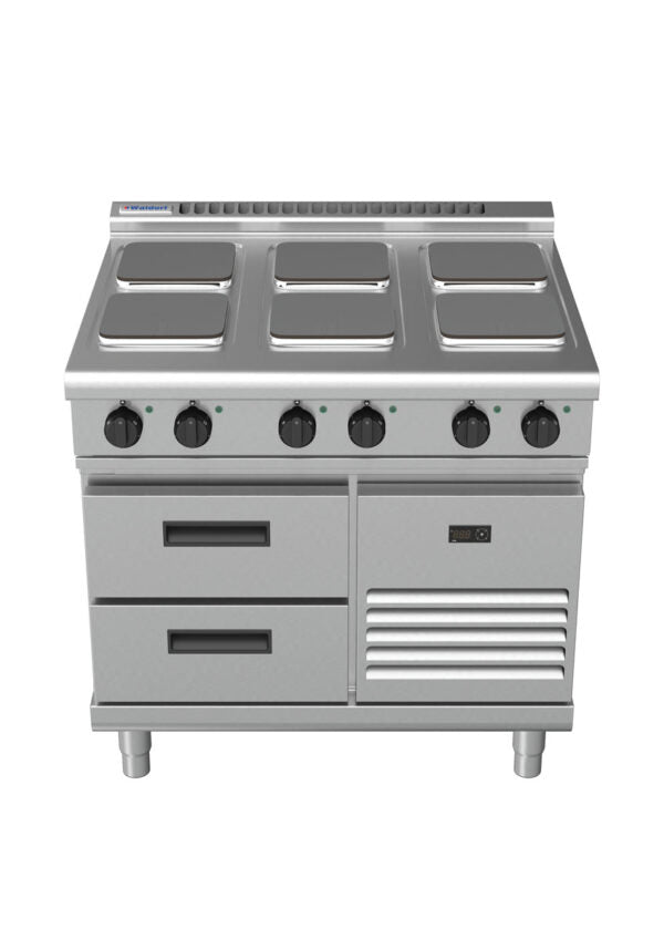 Waldorf 800 Series RN8600SE-RB - 900mm Electric Cooktop Sealed Hobs - Refrigerated Base