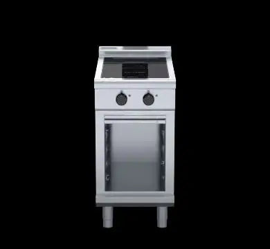 Waldorf 800 Series IN8200R5-LS - 450mm Electric Induction Cooktop Low Back Version - Leg Stand