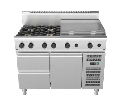 Waldorf 800 Series RN8806G-RB - 1200mm Gas Cooktop – Refrigerated Base