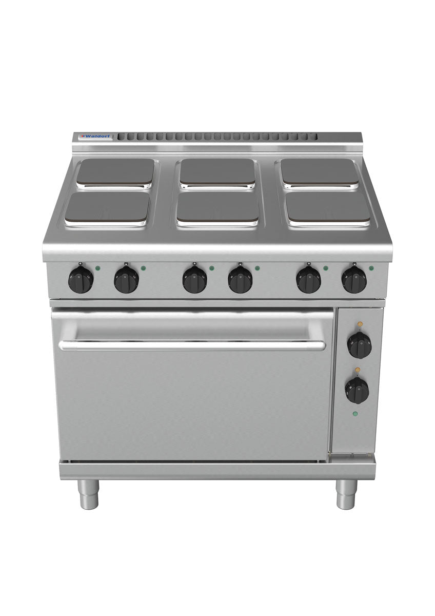 Waldorf 800 Series RNL8610SE - 900mm Electric Range Static Oven Low Back Version