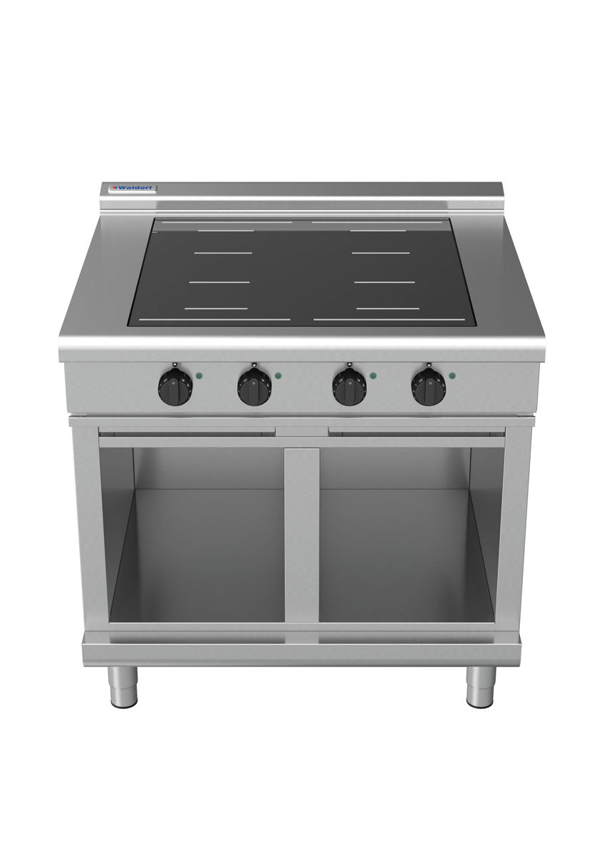 Waldorf 800 Series INL8400F-CB - 900mm Electric Induction Cooktop Low Back Version - Cabinet Base